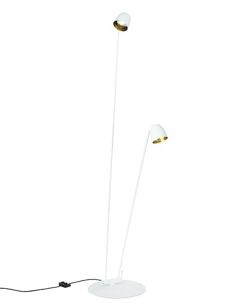 B.Lux Speers F Stehleuchte 2700K White/Brass