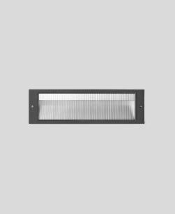 Bega Wandeinbauleuchten mit LED asymmetrisch-bandförmig Warmweiß