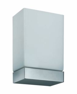Flos Tin Square Wandleuchte Nickel satiniert