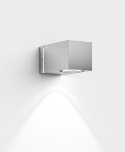 IP44.DE Como IvyLight Down Außenleuchte Aluminium gebürstet, eloxiert, Glaslinse