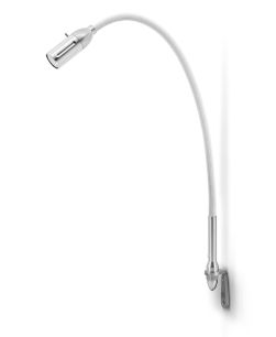less n more Zeus Z-WL Aluminium/Flexwelle Weiß
