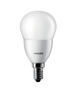 Philips LED-Tropfenlampe CorePro P45 / 827 matt E14