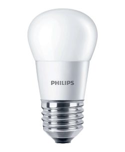 Philips LED-Tropfenlampe CorePro P45 / 827 matt