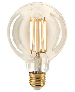Sigor LED Filament Globelampen G95 gold E27 dimmbar