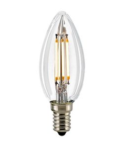 Sigor LED Filament Kerzenlampe Klar - dimmbar