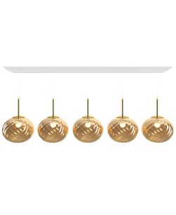 Tom Dixon Whirl Linear Pendant System Normallampe