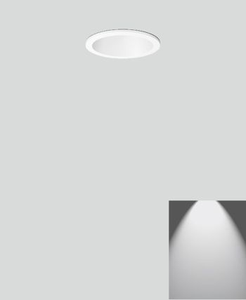 Bega Deckeneinbauleuchten Spots symmetrisch-breitstreuend LED