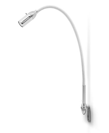 less n more Zeus Z-WL Aluminium/Flexwelle Weiß