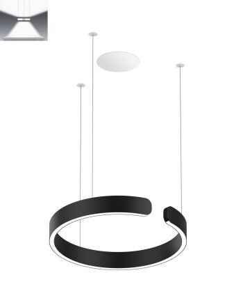 Occhio Mito Sospeso Flat Fix Wide - breit abstrahlendes Licht