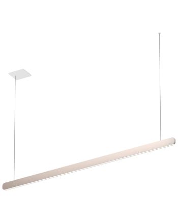 Occhio Mito volo 140 fix Flat Table - Baldachin Weiß