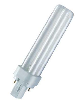 Osram Kompakt-Leuchtstofflampe Dulux D Sockel G24d