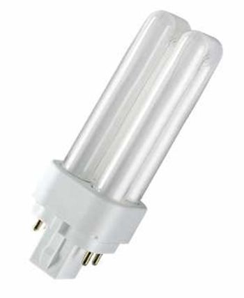 Osram Kompakt-Leuchtstofflampe Dulux DE Sockel G24q