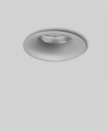 prediger.base p.013 LED Einbau-Downlights R Silber - Geringe Einbautiefe - Dim to Warm (250 mA) - exklusive Treiber