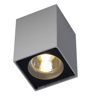SLV Deckenleuchte 013574 silbergrau/schwarz