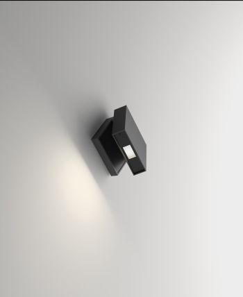 Vibia Wandleuchte Alpha Graphit 2700K