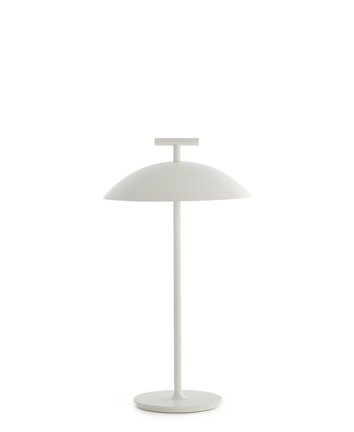 Kartell Mädchen Licht - Kabellose, Wiederaufladbare Außenlampe Geen-A - Weiß - Stahl - Designer Ferruccio Laviani - Bild 3