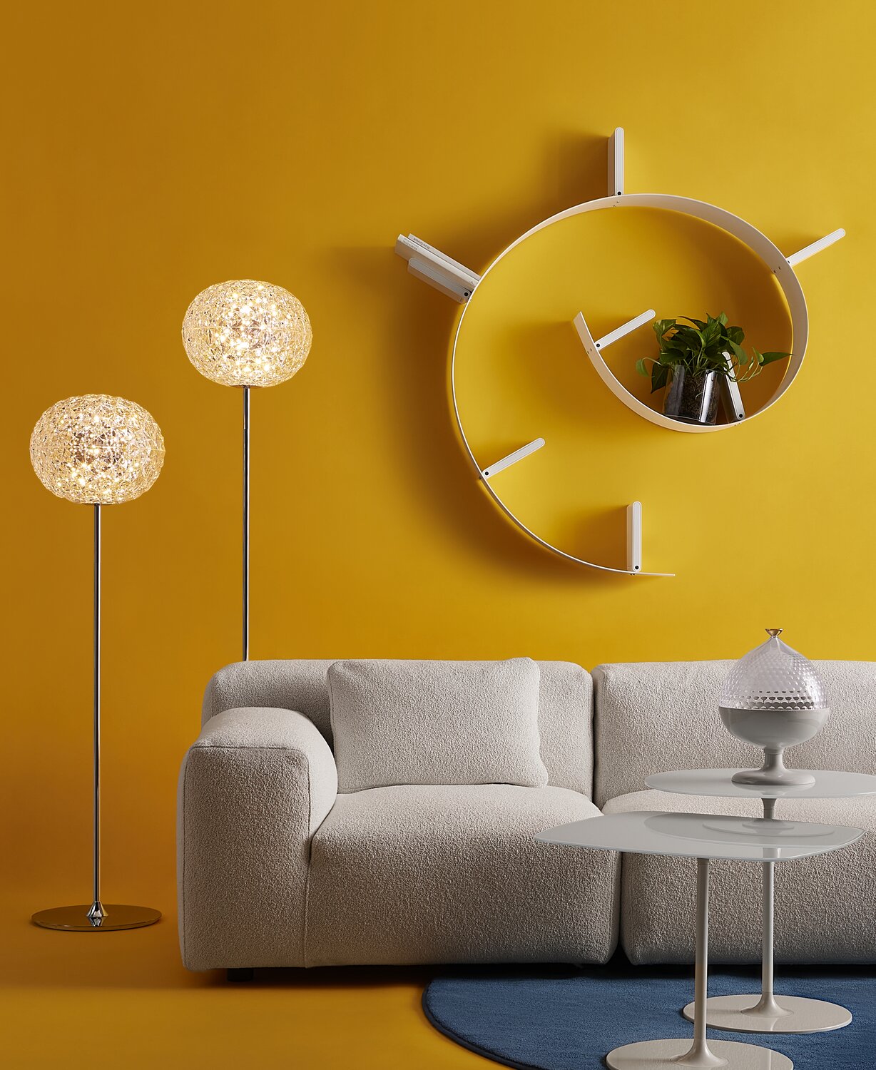 Kartell Planet Stehleuchte LED, klar - 160 cm - Bild 2