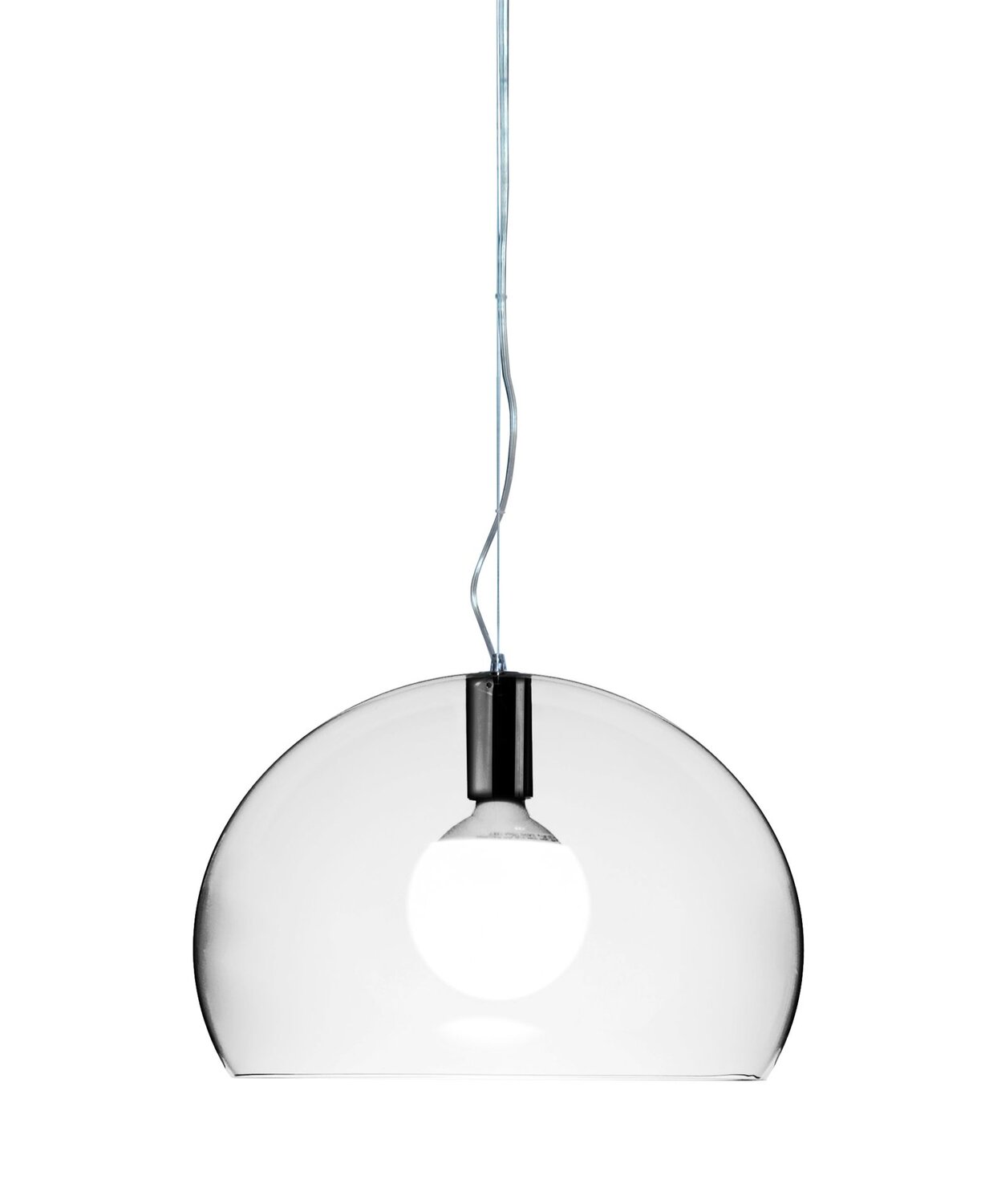 Kartell Transparent Small Fl/Y Sospensione Cristallo