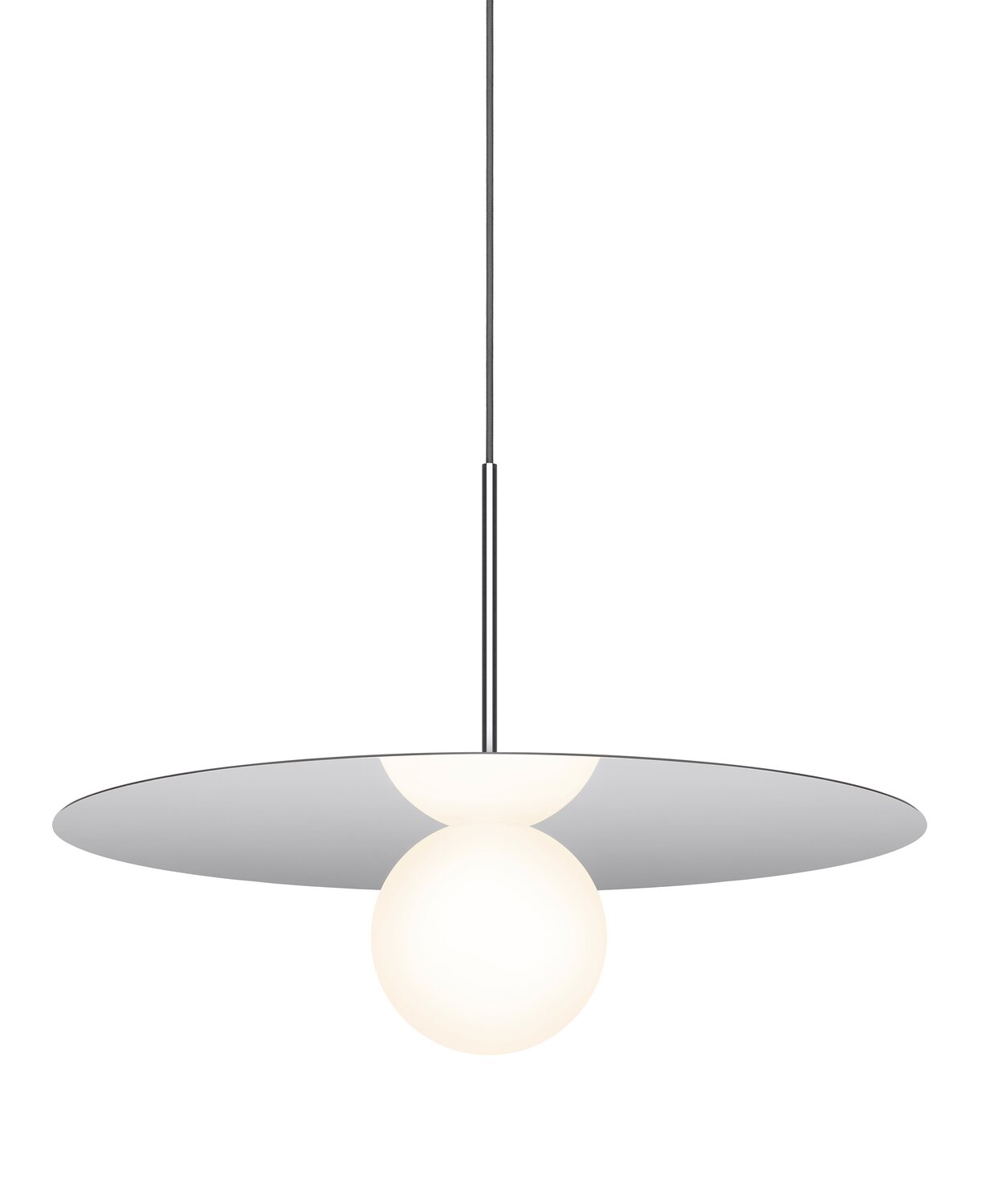 Pablo Designs Bola Disc 18 Pendant 46cm Chrom 10675