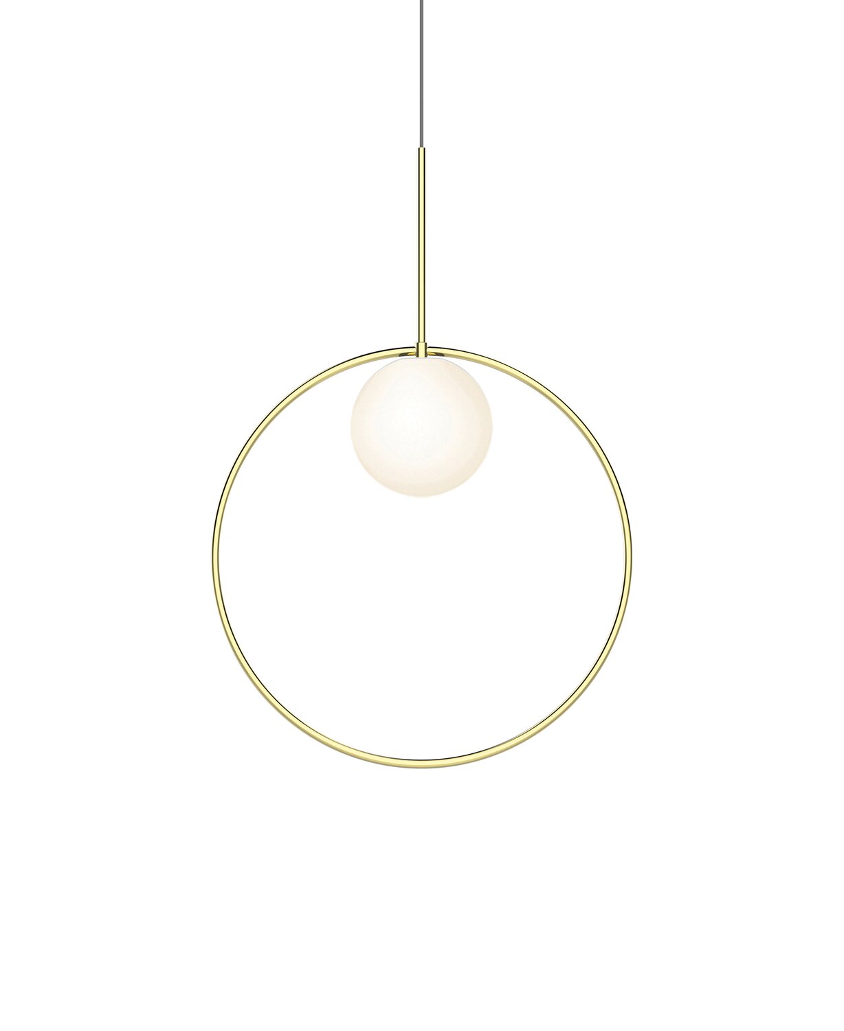 Pablo Designs Bola Halo 18 Pendant 45,7cm Brass 10633