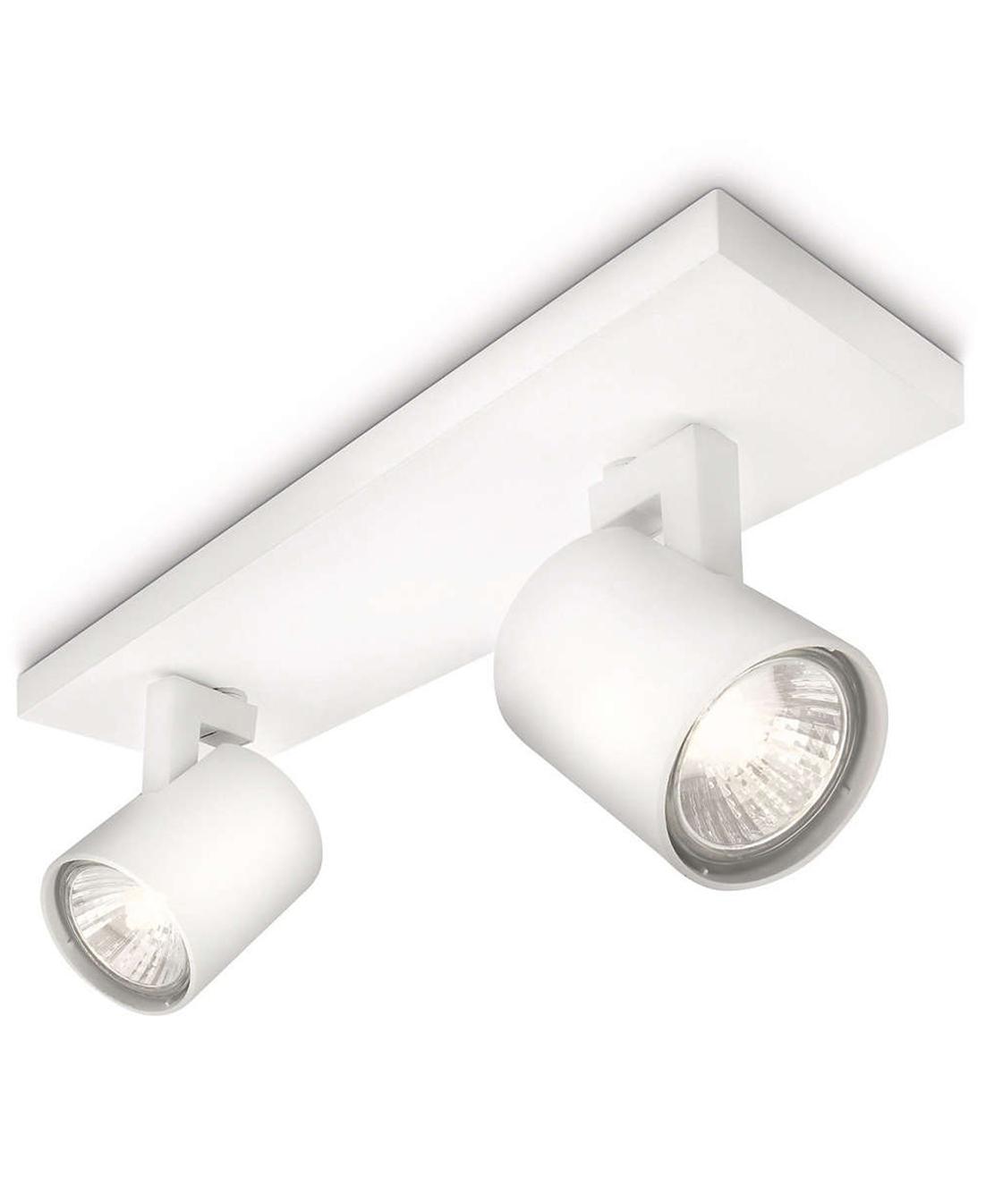 Weiß LED | Philips Runner Lichtberater Spot 2er myLiving 53092/31/P0 Prediger