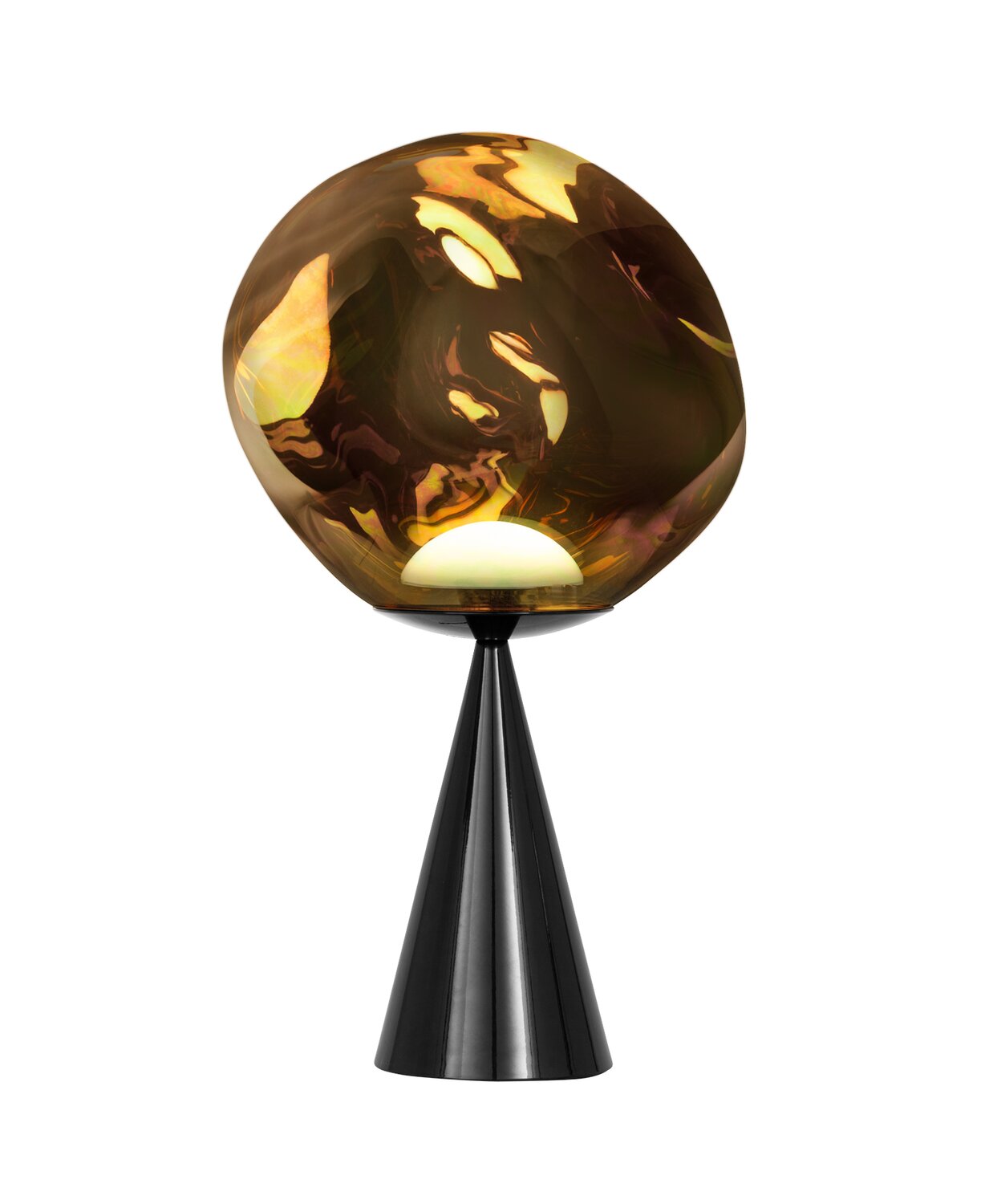 Tom Dixon Gold - Tischleuchte Melt - Geblasenes Polycarbonat - Designer - Bild 4