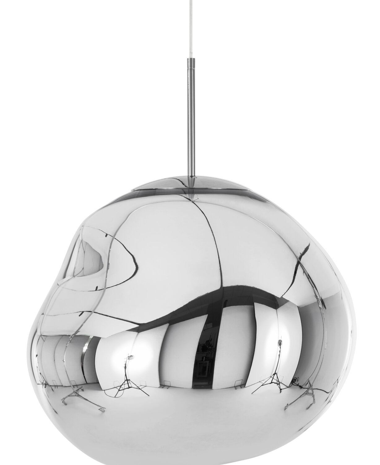 Tom Dixon Melt Pendelleuchte, silber - 50 cm - Bild 4