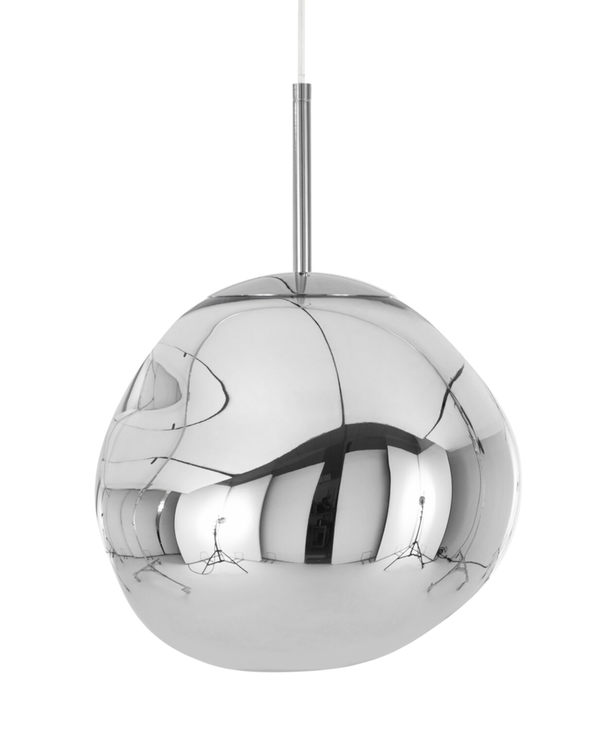 Tom Dixon Melt Pendelleuchte LED, silber - 50 cm - Bild 5