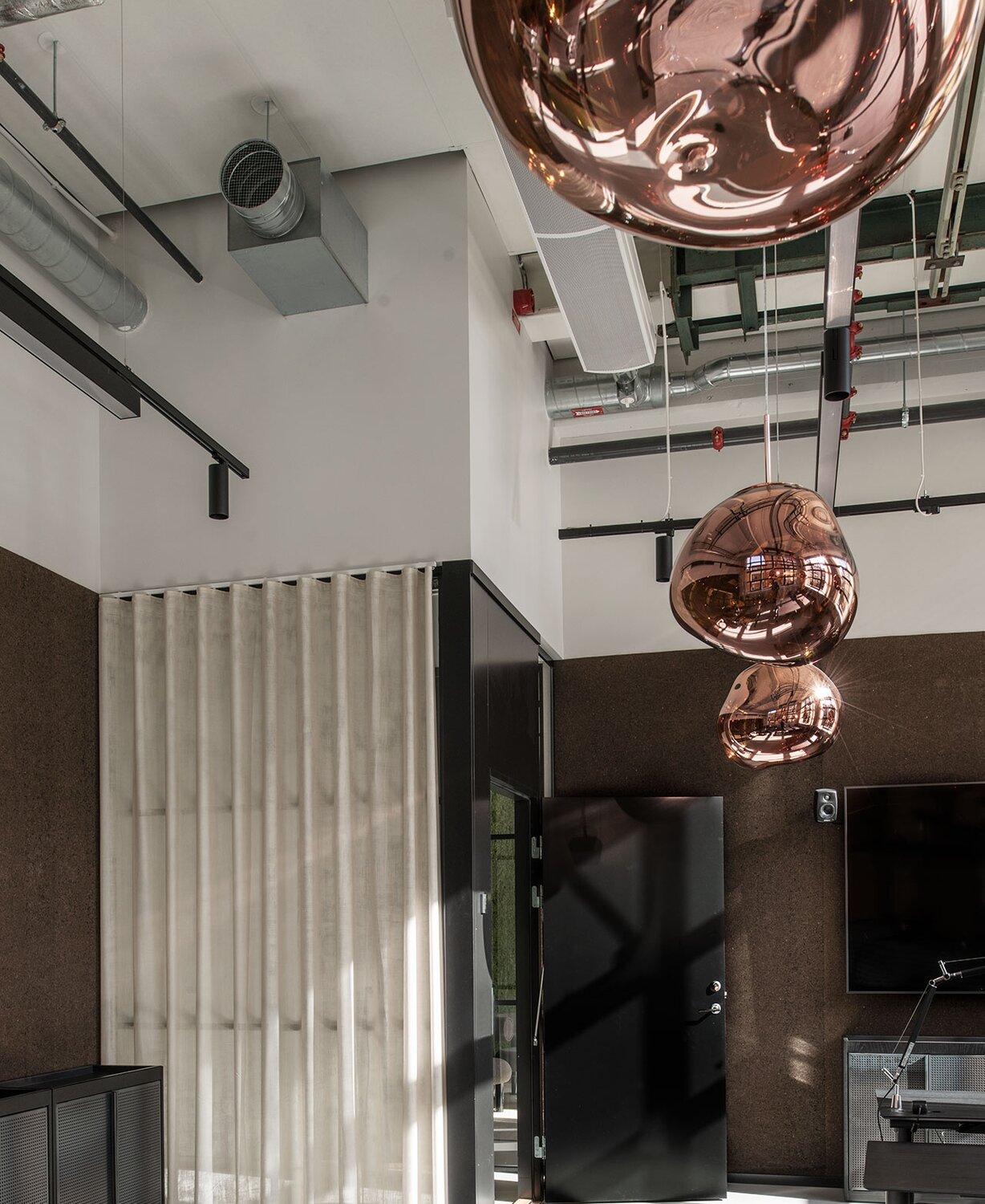 Tom Dixon Gold/Licht - Pendelleuchte Melt - Kupfer - Polykarbonat - Designer - Bild 3