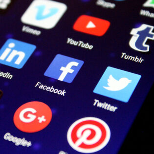 Lichtjournal Social Media Buttons Quadrat
