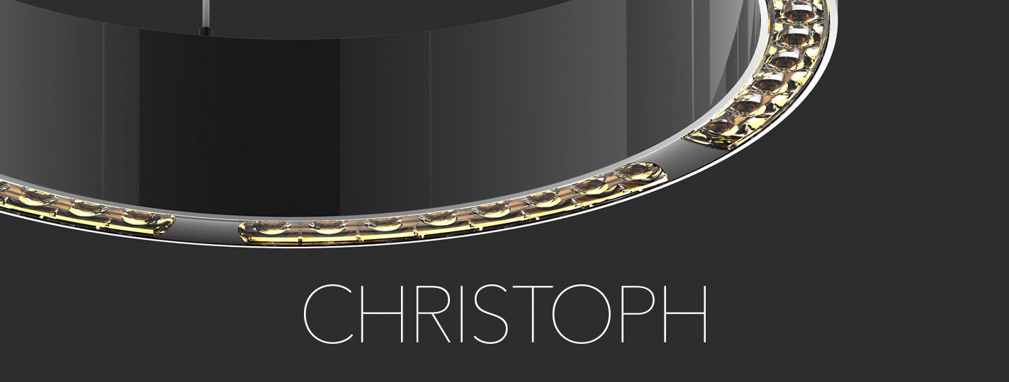 Detailsaufnahme einer c.Space von CHRISTOPH inklusive CHRISTOPH-Logo.